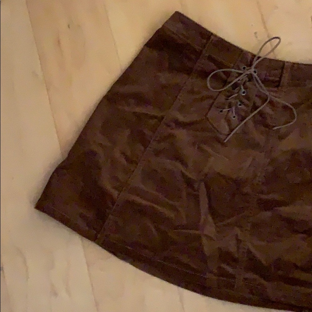 Brown skirt